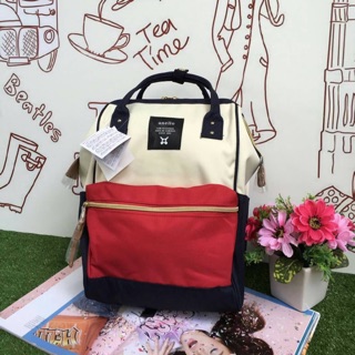 กระเป๋าเป้ ANELLO POLYESTER CANVAS RUCKSACK