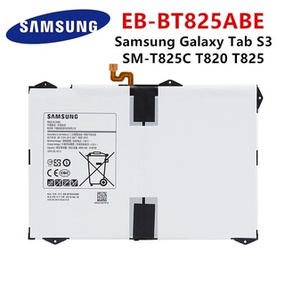 SAMSUNG แท็บเล็ตสำหรับ Samsung Galaxy Tab S3 9.7นิ้ว SM-T825C T820 T825 EB-BT825ABE 6000MAh