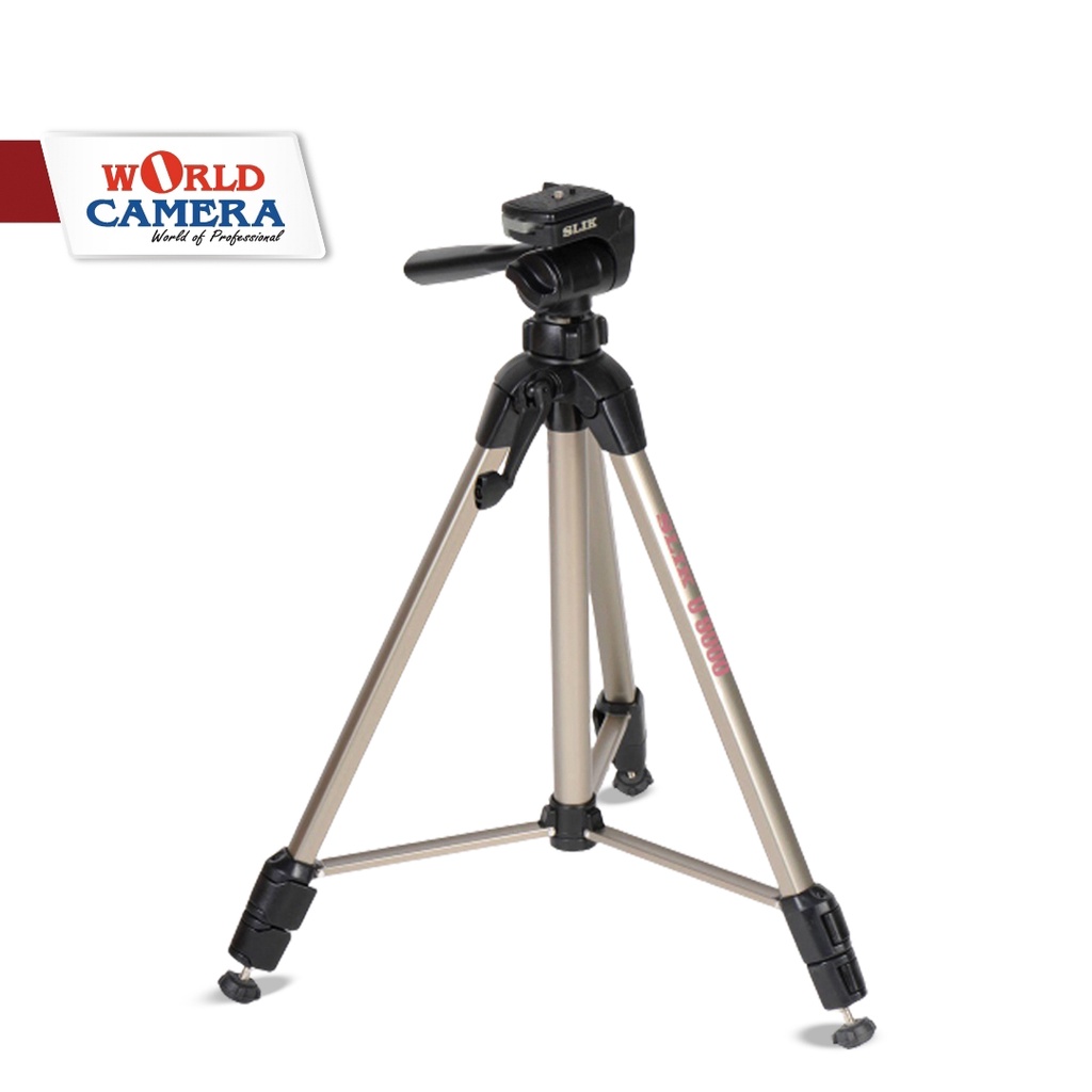 Slik U9000 Tripod with 3Way PanandTilt Headขาตั้งกล้อง