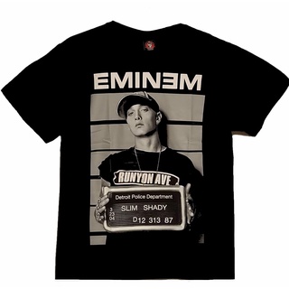 T-shirt  ขายดี เสื้อยืด พิมพ์ลาย EMINEM MUGSHOT HIP HOP RNB RAP AHhjhc08JJddpg07 สไตล์คลาสสิกS-5XL