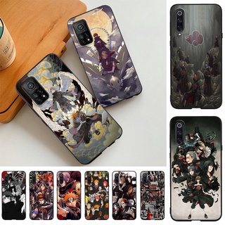 เคสโทรศัพท์ซิลิโคน กันตก ลายการ์ตูนนารูโตะ Akatsuki สําหรับ Xiaomi Poco F2 Pro Poco F3 Poco F3 GT Poco M2 Poco M2 Pro