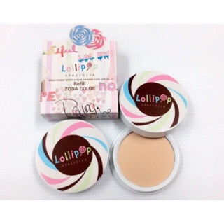 ขาย (รีฟิว) แป้ง Lollipop Krazydiva Two way Cake ราคาถูก 95 บาท