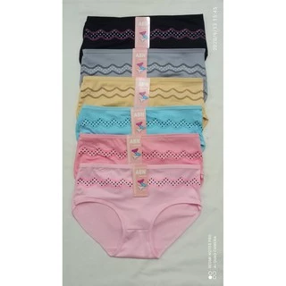 ABN แพค 10 ตัว กางเกงชั้นในสตรี size (M-xxL) ค่าส่ง 23บ คละสี เลือกแบบด้านใน Comfortable women’s panties Underwear
