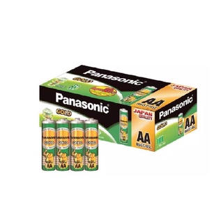 พานาโซนิค โกลด์ ถ่าน AA แพ็ค 4 ก้อน x 10 แพ็ค101360Panasonic Gold Aa R6Gt/4Slm 4 Bars (10 Packs) Panasonic Gold AA batte