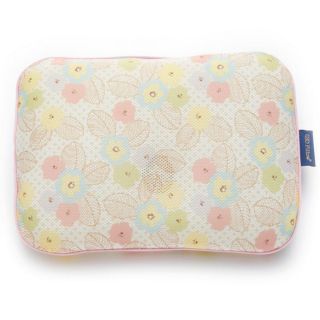 Gio Pillow หมอนเด็กพรีเมียมจากเกาหลี ป้องกันศรีษะแบน ลาย Bandi Flower