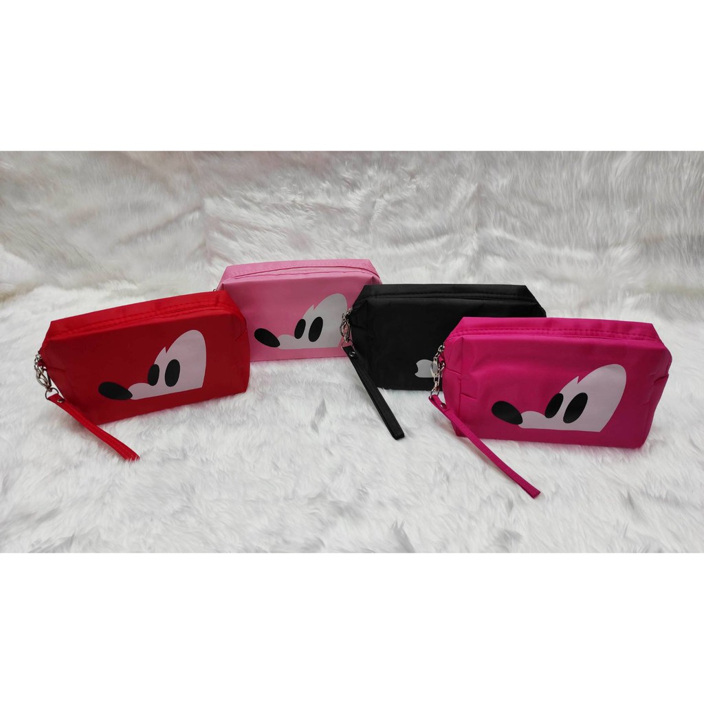 #21 กระเป๋ากันน้ำ กระเป๋าอเนกประสงค์ ลายน้องหมาตาโต ขนาดพอเหมาะ พกพาสะดวก พร้อมส่ง