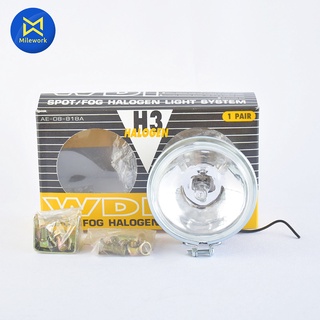 ไฟสปอร์ตไลท์กลม   H3(24V)สีขาว DIAMOND 08-8182C075