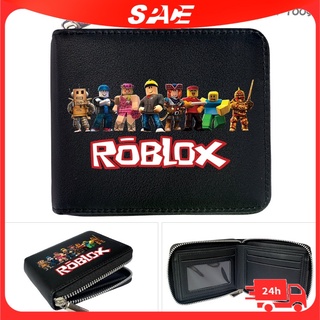 [พร้อมส่ง] Roblox กระเป๋าสตางค์ ใบสั้น ลายการ์ตูนอนิเมะ พับได้ครึ่งหนึ่ง สําหรับเด็กนักเรียนผู้ชาย ผู้หญิง