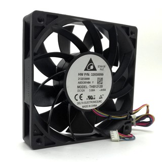 1pcs Original Delta THB1212B DC12V 3.0A for HW Device Cooling fan 120*120*25MM 12V 4Lines