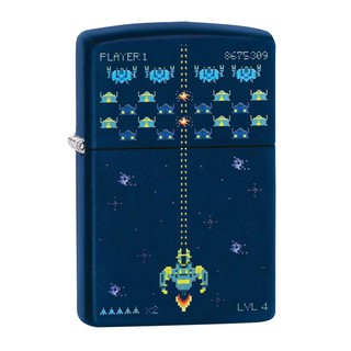 Zippo ไฟแช็กรุ่น 49114 Pixel Game ของแท้ รับประกันตลอดชีวิต นำเข้าและจำหน่ายโดยตัวแทนจำหน่าย