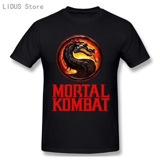 เสื้อยืดผ้าฝ้าย เสื้อยืดแขนสั้น พิมพ์ลาย Mortal Kombat สไตล์คลาสสิก ไม่ซ้ําใคร สําหรับผู้ชาย DNfhce18BCipcl29