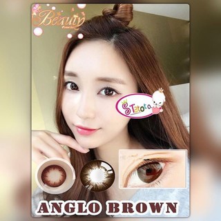 Anglo Brown TATOTO Contact Lenses บิ๊กอาย #157