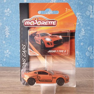 โใเดลรถเหล็ก Majorette JAGUAR F-TYPE R - RACE TAXI _ RACING CARS #Orange สีส้ม เปิดประตูรถได้ โมเดลรถสะสม