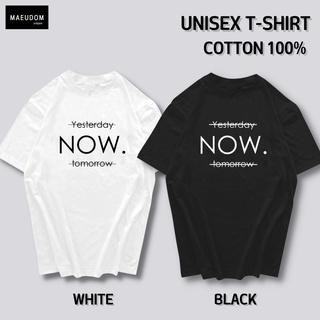 เสื้อยืด NOW. ผ้า COTTON 100%