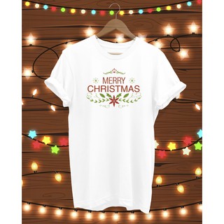 เสื้อยืดสกรีน Merry Christmas Tee