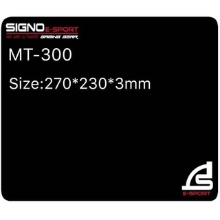 signo MT-300 แผ่นรองเมาส์ ผ้า หนา