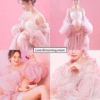 ชุดคลุมถ่ายรูปสตูดิโอ ถ่ายรูปคนท้อง Babylady เสื้อคลุมถ่ายรูปสุดฮิตฮอต