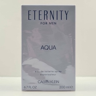 Ck Eternity Aqua for Men EDT **200ml กล่องซีล ไซส์ใหญ่