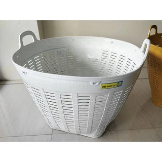 เข่งเบอร์1สีทึบ นน.เข่ง3kg.ขนาด 66 cm.x 51.5 cm.อย่างหนา นิ่มเหนียว เนื้อหนา ใบใหญ่ บรรจุ50kg. HDPE