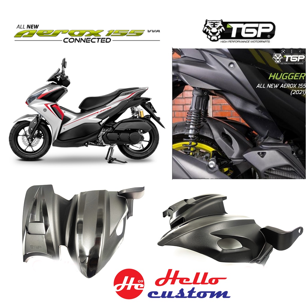 บังโคลนใน Allnew Aerox 155 2021 - 2024 TGP v2