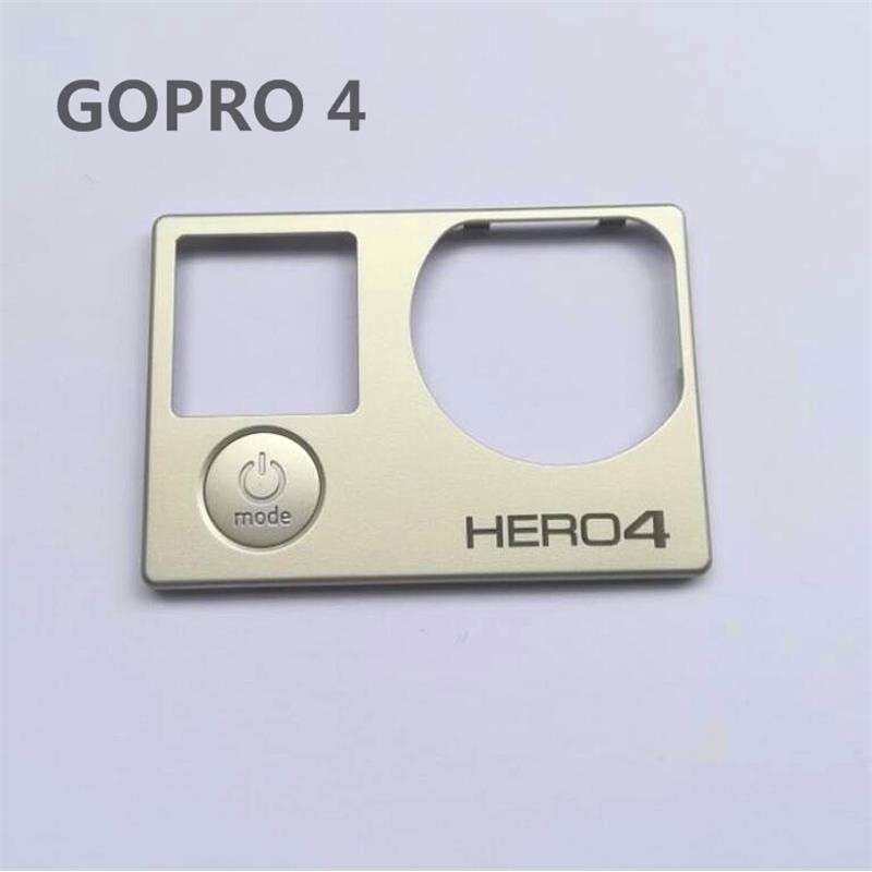 สำหรับGoproฮีโร่4แผงด้านหน้า หน้ากากฝาครอบที่มีโหมดอะไหล่สำหรับGoPro 4สีดำอุปกรณ์เสริม
