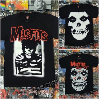 Misfits Baju เสื้อยืด ลายโครงกระดูก ศุกร์ 13th Rock Metal สไตล์วินเทจ | ร็อคร้อน | ผ้าฝ้าย 100% ขนาดใหญ่ สีดํา พลัสไซซ์ ไซซ์ XS-XXXL ของขวัญวันเกิด สําหรับผู้ชาย