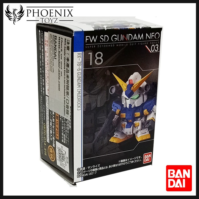 Bandai FW SD Gundam Neo 03: RX-78-6 Gundam [Mudrock]