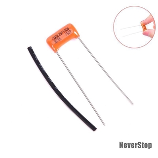 [NeverStop] ตัวเก็บประจุ CDE225P 223K 0.022UF 100V สําหรับกีตาร์ไฟฟ้า เบส 1 ชิ้น