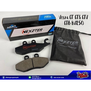 ผ้าเบรคหน้า Nexzter VESPA GT/GTS/GTV/GT6/BV250