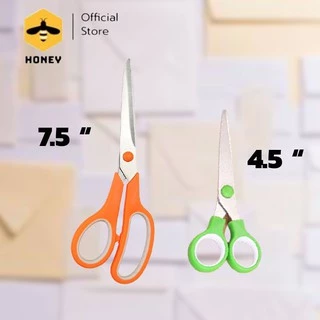 Kudzun กรรไกร เอนกประสงค์ แพ๊ค 2 ชิ้น(สุดคุ้ม) honey