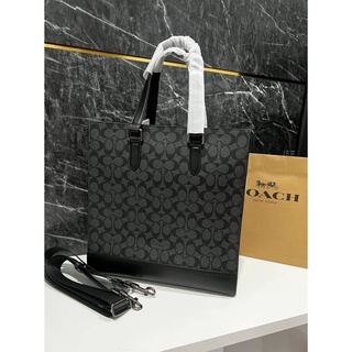 กระเป๋า COACH GRAHAM STRUCTURED TOTE IN SIGNATURE CANVAS (C3232)