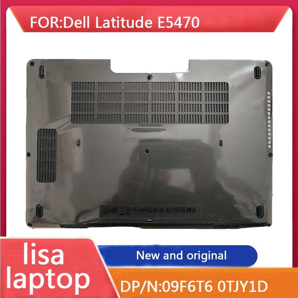 DELL Latitude E5470 5470 ด้านล่าง Lower Case ฝาครอบฐาน P/N 09F6T6 0TJY1D สีดํา D Shell 98% ใหม่