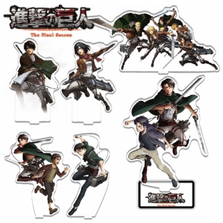 โมเดลฟิกเกอร์ Attack On Titan Levi Wings Of Liberty Batting อะคริลิคของเล่นสําหรับเด็ก