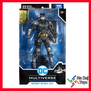 Batman Hazmat Suit Gold Label  DC Multiverse McFarlane TOYS แบทแมน ฮาซแมท สูท โกลด์ เลเบิล ดีซีมัลติเวิร์ส แมคฟาร์เลนทอย