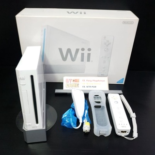 Wii Shiro Boxed Original JP🇯🇵 110v. 90 %งานกล่องนินเทนโดวีสีขาวสวยใหม่กริบ