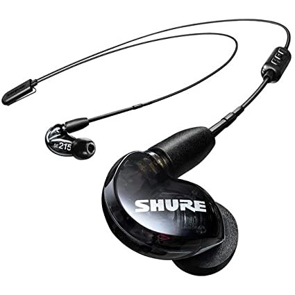 Shure SE215 BT สีดำ | หูฟัง In-Ear Wireless