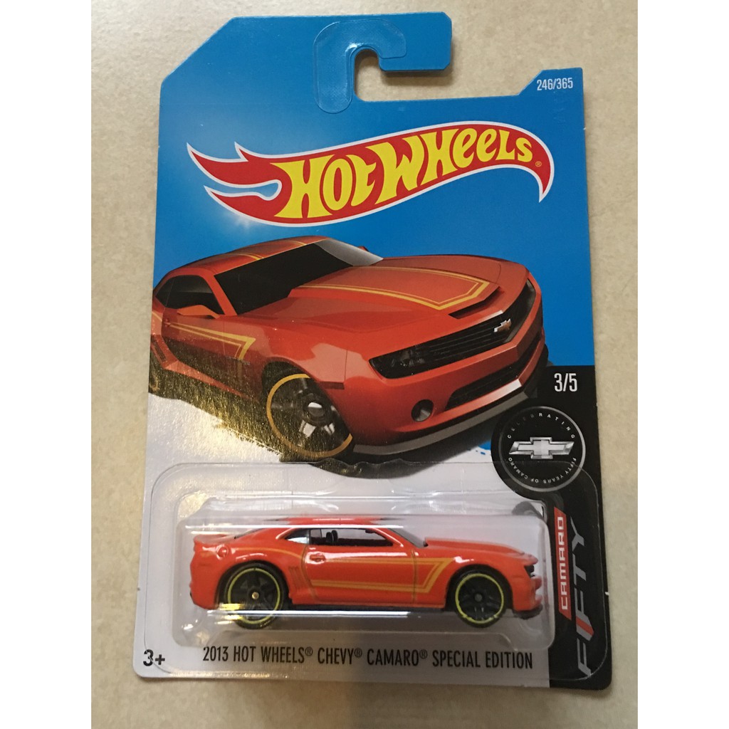 Hot Wheels - 2013 Hot Wheels Chevy Camaro Special Edition (ORANGE)