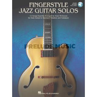 FINGERSTYLE JAZZ GUITAR SOLOS 12 Songs Expertly Arranged for Solo Guitar in Standard Notation and Tablature(HL00210455)