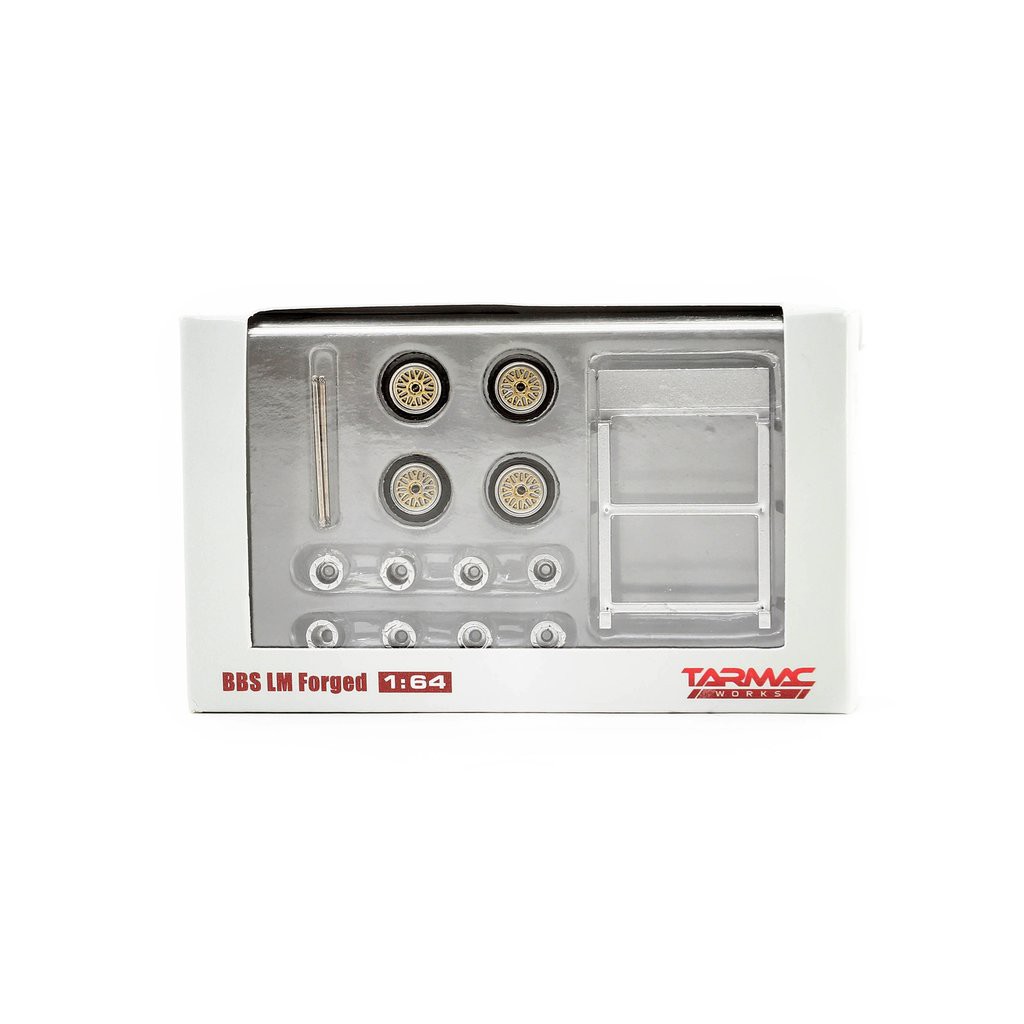 TARMAC WORKS 1/64 อุปกรณ์เสริม BBS LM FORGED GOLD