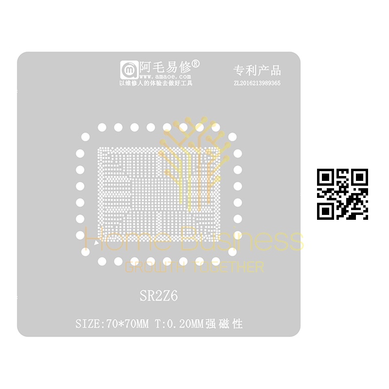 AMAO แม่พิมพ์แผ่นลายฉลุ 70X SR2Z5 SR2Z7 SR2Z6 SR2Z8 SR2Z9 SR2YB