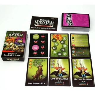 Dungeon Mayhem : Monster madness expansion (ภาษาอังกฤษ) Board game - บอร์ดเกม