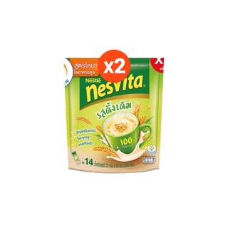 Nesvita เนสวิต้าเครื่องดื่มธัญญาหารสำเร็จ (แพ็ค 14*2) ดั้งเดิม 350g.