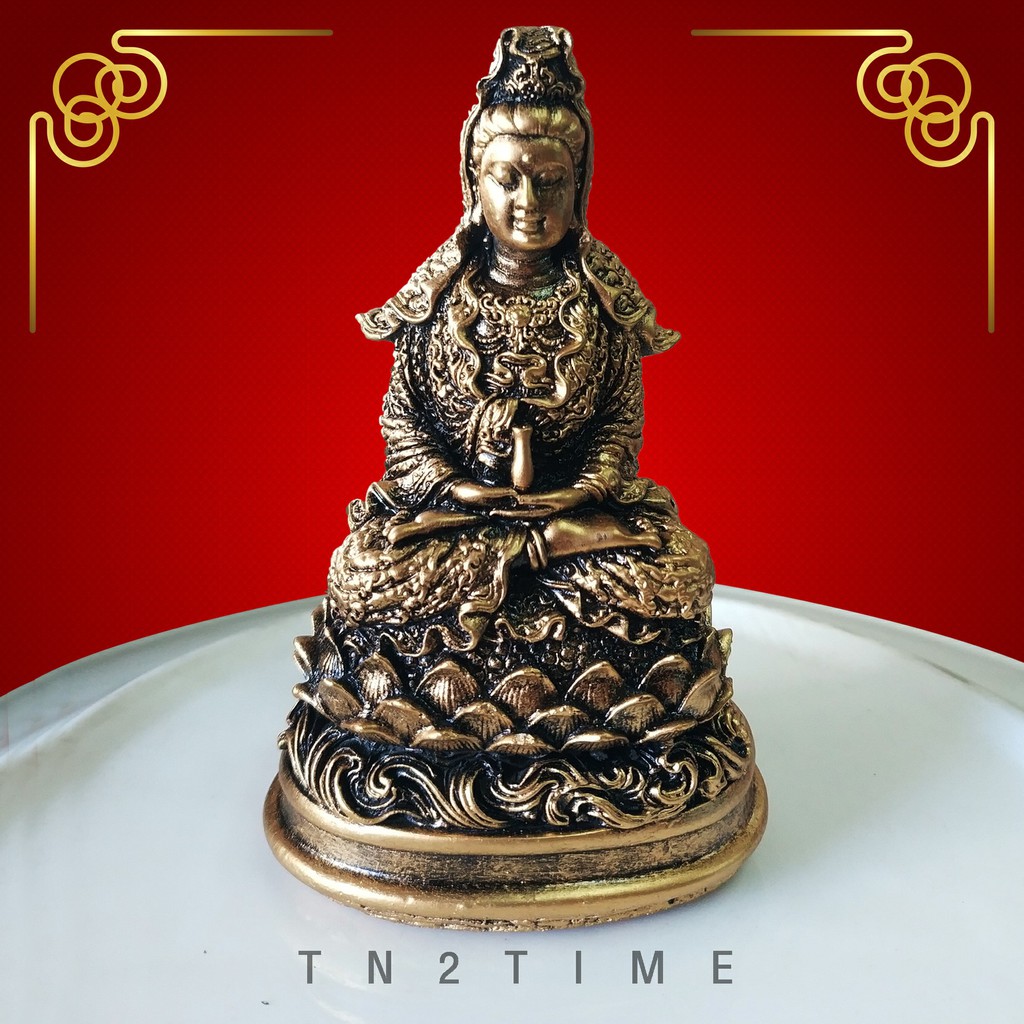 TN2TIME เจ้าแม่กวนอิม หินทราย สูง 4 นิ้ว เสริมสิริมงคล ชีวิตราบรื่น มีโชคลาภ ราคา ถูกที่สุด ดีลบีเคเค แกลเลอรีภาพที่ 2