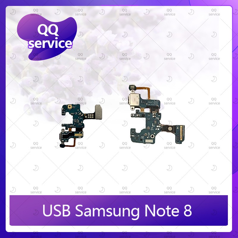 USB Samsung Note 8/note8 อะไหล่สายแพรตูดชาร์จ แพรก้นชาร์จ Charging Connector Port Flex Cable（ได้1ชิ้นค่ะ) QQ service