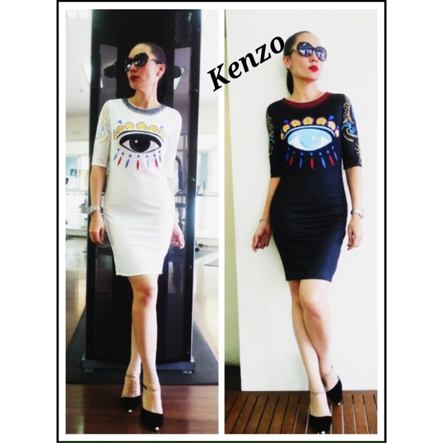 เดรสสีดำ Kenzo