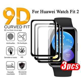 ฟิล์มกระจกนิรภัยกันรอยหน้าจอ 3 ชิ้น สําหรับ Huawei Watch Fit 2 Fit mini Watch Fit 2 fit2 Smart Watch