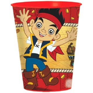 แก้วน้ำ Jake and the Neverland 16oz Favor Cup จากอเมริกา