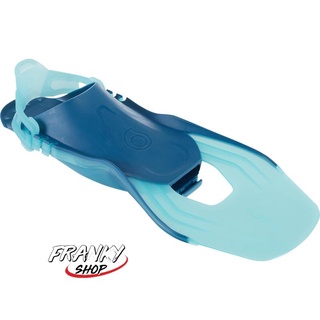 ตีนกบสำหรับดำน้ำตื้นแบบปรับได้ สำหรับเด็ก ปรับได้ 4 ขนาด Fins for kids﻿ SNK 100 JR Snorkelling Fins Turquoise Adjustable