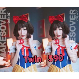 Twin 590 วิกผมสั้นหน้าม้างุ้มปลาย