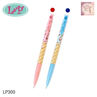 Sakura ปากกาลูกลื่น L&amp;P LP300 สีน้ำเงิน / แดง 0.5มม.